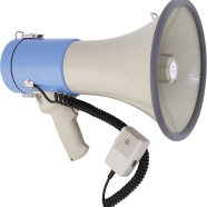 Hand Mike Show ER-66 Hand Mike 25W Megaphone with Built-in Siren