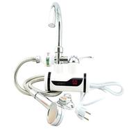 Hand Shower with Electric Digital Display Instant Hot Water Tap, Tankless Electric Call, Digital Bathroom Heater (Wall Mount)