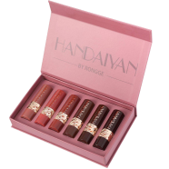 Handaiyan By Rongge Matte Lipstick - 6Pcs Set