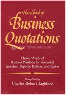 Handbook of Business Quotations