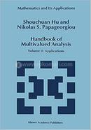 Handbook of Multivalued Analysis - Volume II