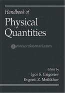 Handbook of Physical Quantities
