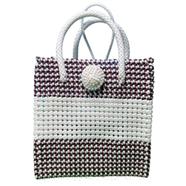 Handmade Plastic Hand Bag | Small Bag- 10x10x6 Inch