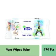 Happy Fresh Wet Wipes with Tube - HFW-170 Pcs Tube