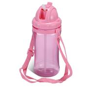 Happy Kiddo Water Bottle 450 ML Trans Pink - 95482