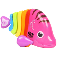 Happy Running Colorful Fish For Kids | Interactive Baby Toy With Moving Parts | Easy-To-Play Fun For Children | Enhance Motor Skills And Entertainment | Engaging Baby Toys (pb_fish_6637_ran) Random Color - 280964840