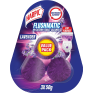 Harpic Flushmatic Lavender 50 gm Triple Pack - 3254898