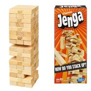 Hasbro Classic Jenga Stack Crashing Game How Will You Stack Up Against The Law Of Gravity?