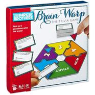 Hasbro Brain Warp The Trivia Game Multiplayer Board Game by Parker 10Plus Brothers - E2370