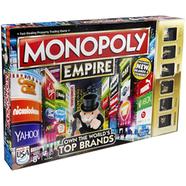 Hasbro Gaming Monopoly Empire Own The World'S Top Brands Board Game Play With Multiple Person