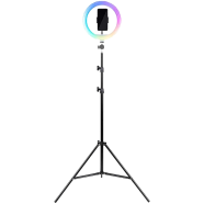 Havit Tripod With 10 Inches Rgb Ring Light For Live Streaming - ST7026 - ST7026