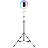 Havit Tripod With 10 Inches Rgb Ring Light For Live Streaming - ST7026 - ST7026 image