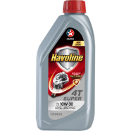 Havoline 10W-30 Mineral Motorcycle Engine Oil - 1 Ltr