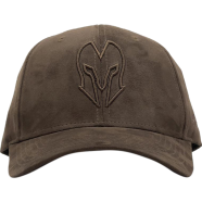 Head Gear Coffee Super Suede Curved Visor Cap