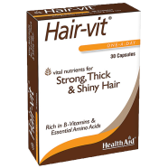 HealthAid Hair-Vit Strong, Thick And Shiny Hair - 30 Capsules