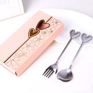 Heart Shape Fork and Spoon Set - JRZL-FS001