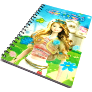 Hearts China 3D Notebook 160