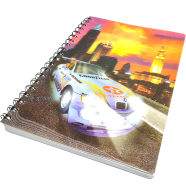 Hearts China 3D Notebook 240 
