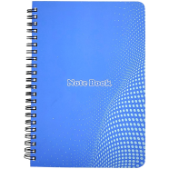 Hearts Crown Note book - Blue Color