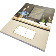 Hearts Floral Smart Binding Khata 300 Page