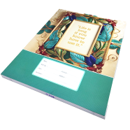 Hearts Floral Smart Binding Khata 300 Page