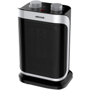 Heller HCFH1500B 1500W Portable Ceramic Oscillating Fan 