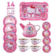 Hello Kitty Girl new Tea Party Cooking Toy Play Gift Set