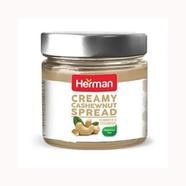 Herman Creamy Cashewnut Spread Jar 340gm (UAE) - 131701318