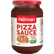 Herman Pizza Sauce Jar 380gm - 131701328