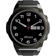 HiFuture FutureGo Mix2 - Amoled Bluetooth Calling Smartwatch - Black