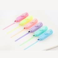 Highlighter Colored Marker Pens Creative Cute Design Painting 6 Pieces Set