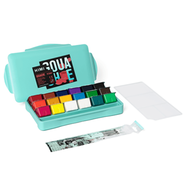 Himi Gouache Set With Brushes - 8colors 30ml (Blue)