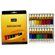 Himi Miya Gouache Paint Tube Set (12ML) — 18 Colors