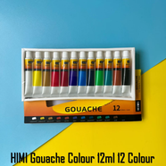 Himi Miya Gouache Paint Tube Set (12ML) — 12 Colors