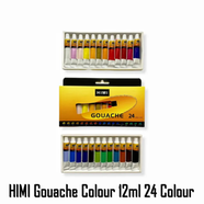 Himi Miya Gouache Paint Tube Set (12ML) — 24 Colors