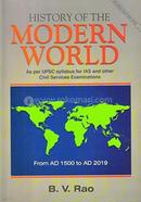 History of The Modern World From AD 1500 to AD 2013