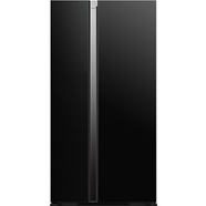 Hitachi 641 Liter Side By Side Refrigerator Glass Black (2 Door) - R-S800PB0 GBK