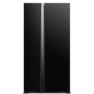 Hitachi R-S700PUC0 (GBK) 2 Door Side By Side No Frost Refrigerator - 605 Ltr