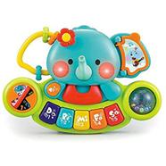 Hola 3135 Elephant-Shaped Piano Toy for Kids