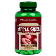 Holland And Barrett Apple Cider Vinegar 300mg - 400 Tablets