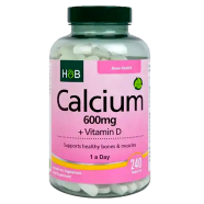 Holland And Barrett Calcium 600mg And Vitamin D - 240 Tablets