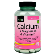 Holland And Barrett Calcium Plus Magnesium And Vitamin D - 180 Tablets