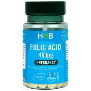 Holland And Barrett Folic Acid 400ug - 180 Tablets