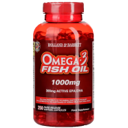 Holland And Barrett Omega 3 Fish Oil Concentrate 1000mg - 250 Capsules