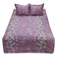 HomeTex Bed Sheet HRT Roses Purple - BK-HRT-105