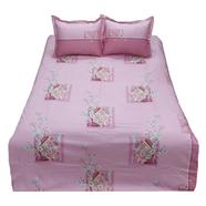 HomeTex Bed Sheet HRT Zinnia Pink - BK-HRT-104