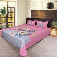 HomeTex Bed sheet Pink Camellia RTP - BK-RTP-1015
