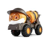 Home Decor Children's Gift Squirrel Models Excavator Engineering Car Model Forklift Toys Beach Coasting Toy