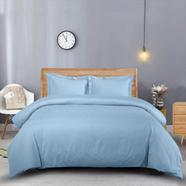 Home Tex Bed Sheet Stripe Sateen Sky - VIP-1001