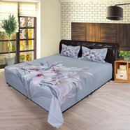 Hometex Bed Sheet Daffodil RTP - BK-RTP-1037